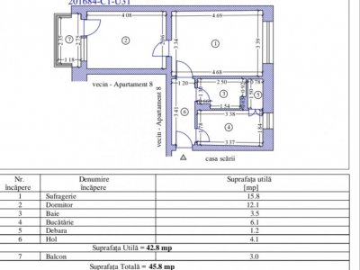 Apartament 2 camere renovabil, Bd. Ferdinand - Parcul Garii