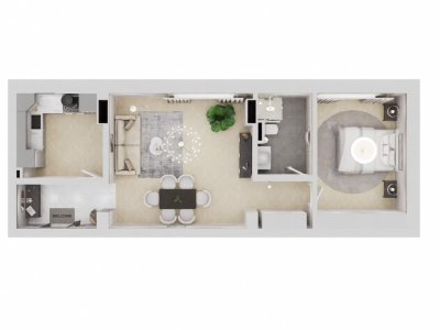 Apartament 2 camere de vanzare in Tomis Nord - Madrid Park