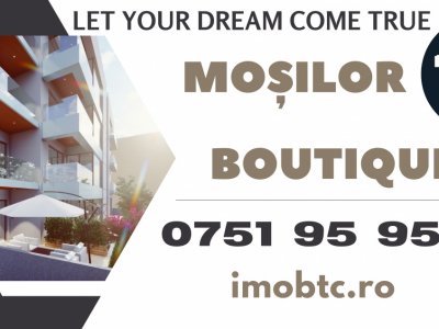 Mosilor Boutique II, apartament cu 3 camere si terasa