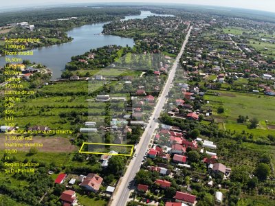 Teren 1100 mp, Deschidere la Șoseaua Ghermanesti Potențial pentru Două Case