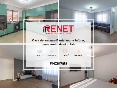 Casa individuala noua, Pantelimon. Locuita. Persoana fizica.