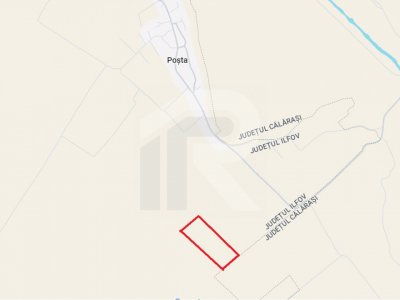 CERNICA - POSTA - TEREN INTRAVILAN CONSTRUCTII 9000 MP! 