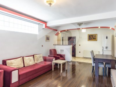 2 cam imobil nou Domenii/1 Mai, CENTRALA PROPRIE, complet mobilat/utilat, etaj 1