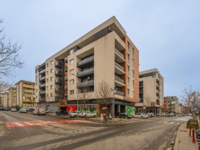 POPESTI LEORDENI – SOLSTITIULUI – GARSONIERĂ 38MP, ETAJ 4/5, CENTRALA PROPRIE! 