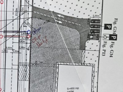 Bradu – Teren intravilan 2.743 mp, proiect 2 hale, autorizatie si utilitati