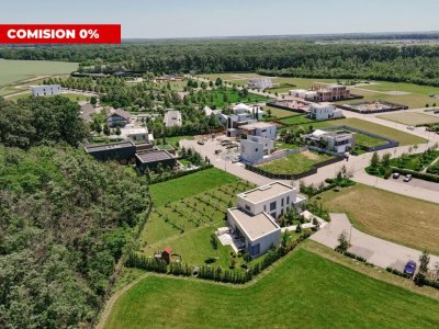 Comunitate exclusivistă - vilă modernă în mijlocul naturii