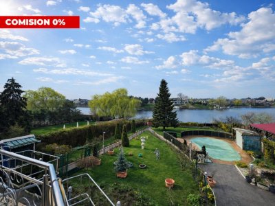 Refugiu exclusivist pe malul lacului Snagov – proprietate rară