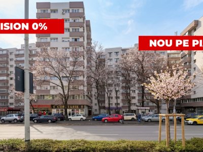0% COMISION -3 Camere Renovat Complet - Etaj 4 Bloc Anvelopat Metrou GORJULUI 1m