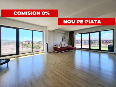 PENTHOUSE 3 CAMERE | 118 MP plus TERASĂ 61MP | Living spectaculos | Centrală