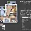3 Camere Premium | 100,5mp | Bloc 2023 | 5 Min Metrou | Berceni thumb 18