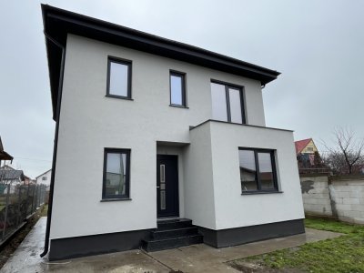 Vila P+1E, 4 camere, placa beton, proiect deosebit, Valu lui Traian!