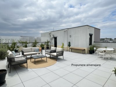 Penthouse cu terasă rooftop de 82 mp | Spațiu care se simte!