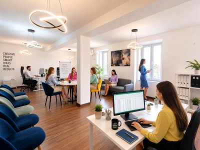 Închiriază un birou privat luminos în Grey Matter Hub –  Ai tot inclus.