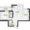Tomis Plus - Apartament C1-Tip 03 cu 2 camere in bloc nou 2022, finisat complet. thumb 10
