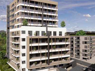 Tomis Plus - Celine Elegance - Vânzare apartament cu 3 camere, etaj 7.