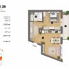 Tomis Plus - Celine Elegance - Vânzare apartament cu 2 camere, etaj 5. thumb 3