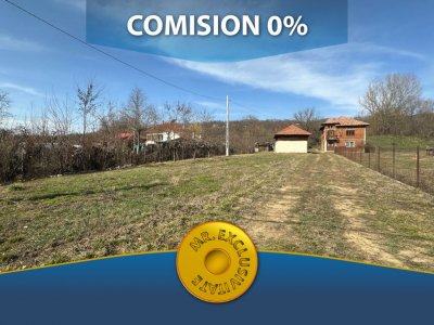 0% Comision Teren intravilan 1600 mp si casa -Campulung 24 km Draghici -Arges!