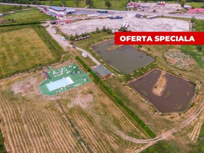 Afacere complexa: motel, camping, piscina, lacuri pentru pescuit, terase-parcare