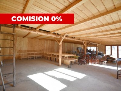 Teren 1335 mp cu cabana din lemn in zona montana Comision 0%