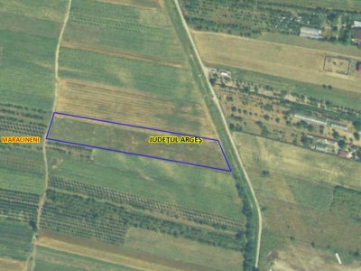Oportunitate de investitie! Teren intravilan Maracineni 7545 mp 