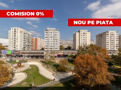 Apartament ultracentral, priveliste superba, 3 camere, 2 balcoane