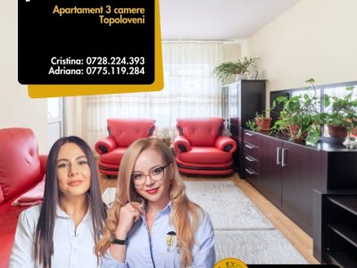 Apartament 3 camere – Topoloveni -Etaj 2