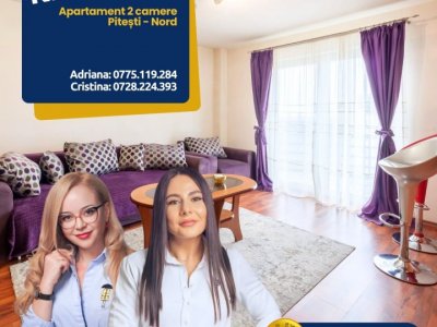 Apartament 2 camere – zona Nord, Pitești – cu boxă