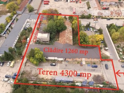 Spațiu industrial strategic în Pitești – lângă fostul Arpechim, teren 4.287 mp