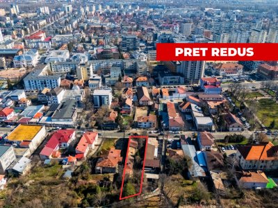 TEREN CU CONSTRUCȚIE DEMOLABILĂ-PITEȘTI-OPORTUNITATE DE INVESTIȚIE EXCELENTĂ 