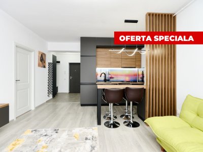Studio Premium 57 mp | Prima Inchiriere | Terasa Panoramica | Parcare Inclusa | 