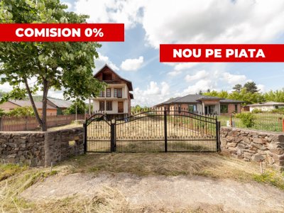 Casa cu panorama spectaculoasa si teren 1.093 mp - Domnesti, Arges