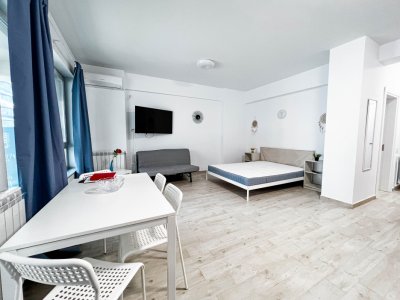 MAMAIA NORD Studio Modern și Elegant – Confort, Relaxare și Acces la Piscina  !