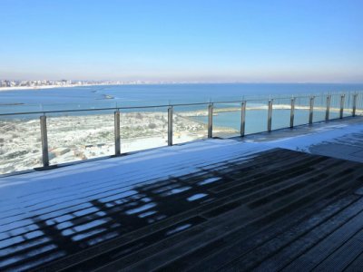 Duplex cu vedere frontală la mare | Etajele 11–12 | Parcare subterană