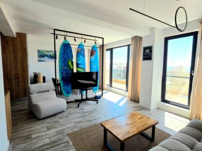 Mamaia Nord- Apartament 3 camere, complet mobilat, langa mare