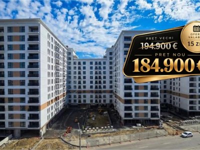 High Garden East Obor-Apartament 2 camere cu terasă de 33mp, TVA inclus