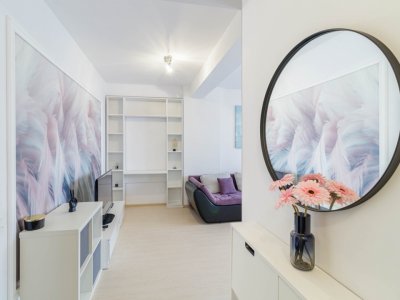 De vanzare Apartament 2 cam, complet mobilat modern, curat – Sisești, bloc nou