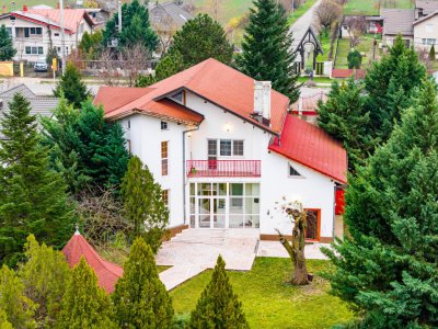 Vilă cu piscină, cabană, teren 2649 mp, Snagov - Ciofliceni