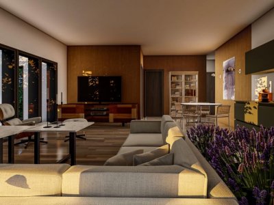 Apartament imens finisat la cheie cu vedere către Mare & SPA | Mamaia Nord