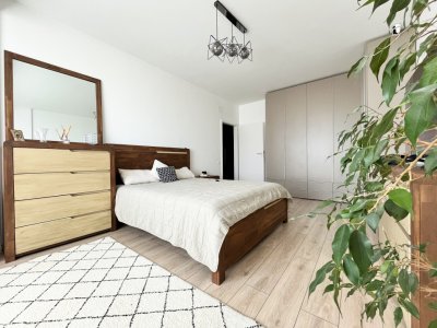 Apartament 2 cam mobilat si utilat  modern + loc de parcare - complex Novopolis