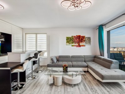 Penthouse 4 camere de închiriat - mobilat si utilat premium in Complex Maurer