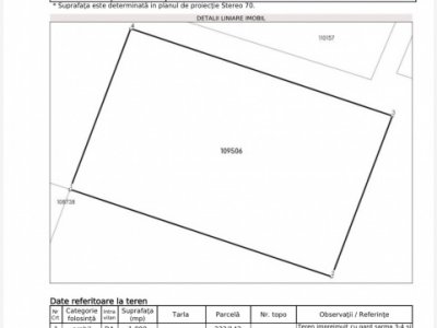 Teren 1000 mp in Costinesti- utilități - aproape de Nibiru, ideal investiție 