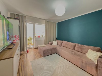 Apartament in Tomis Nord-2 camere, decomandat, orientare sud-est, zona linistita
