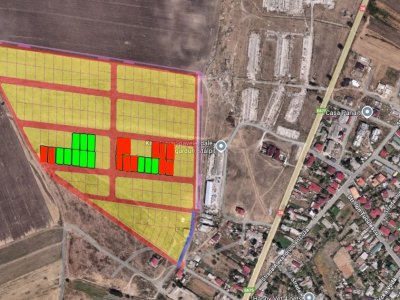 Teren intravilan Techirghiol - 8 loturi - King Pavaj