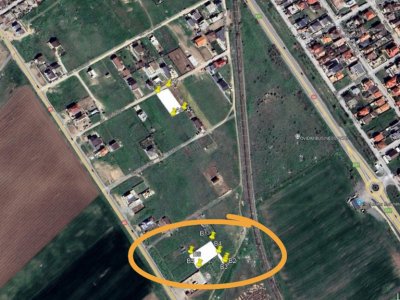 Teren Intravilan de constructii | 1184 mp | Ovidiu | Academia Hagi