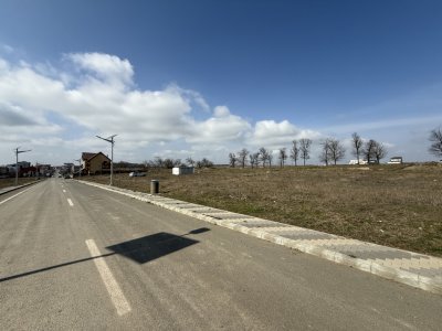 Teren Techirghiol 750 mp ,cartier nou cu străzi asfaltate