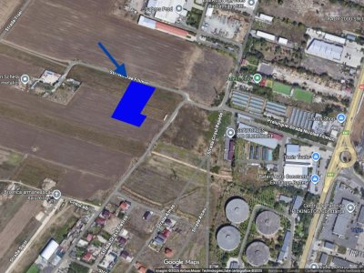 Teren 3342 mp intravilan cu PUZ si CU- zona Hornbach, bulevard Aurel Vlaicu