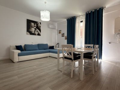 Apartament 2 camere la 100m de plaja in Mamaia-Sat | Curte | Termen lung 