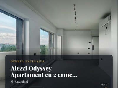 Alezzi Odyssey Apartament cu 2 camere la cheie | etaj 10 | vedere la mare si lac
