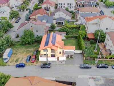 Casă/Vilă P+M de vânzare – Ovidiu Sud | 4 dormitoare | Panouri fotovoltaice | 