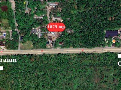 Hala 450 mp in mijlocul padurii Valu lui Traian cu teren 1875 mp 